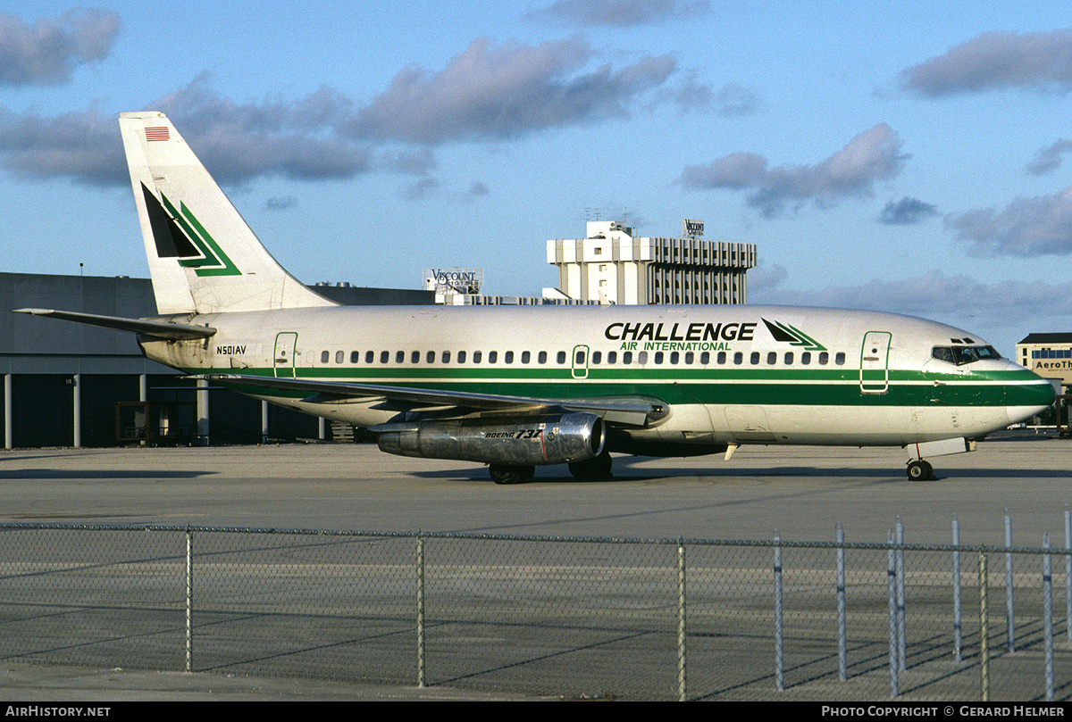 Aircraft Photo of N501AV | Boeing 737-247 | Challenge Air International | AirHistory.net #65158