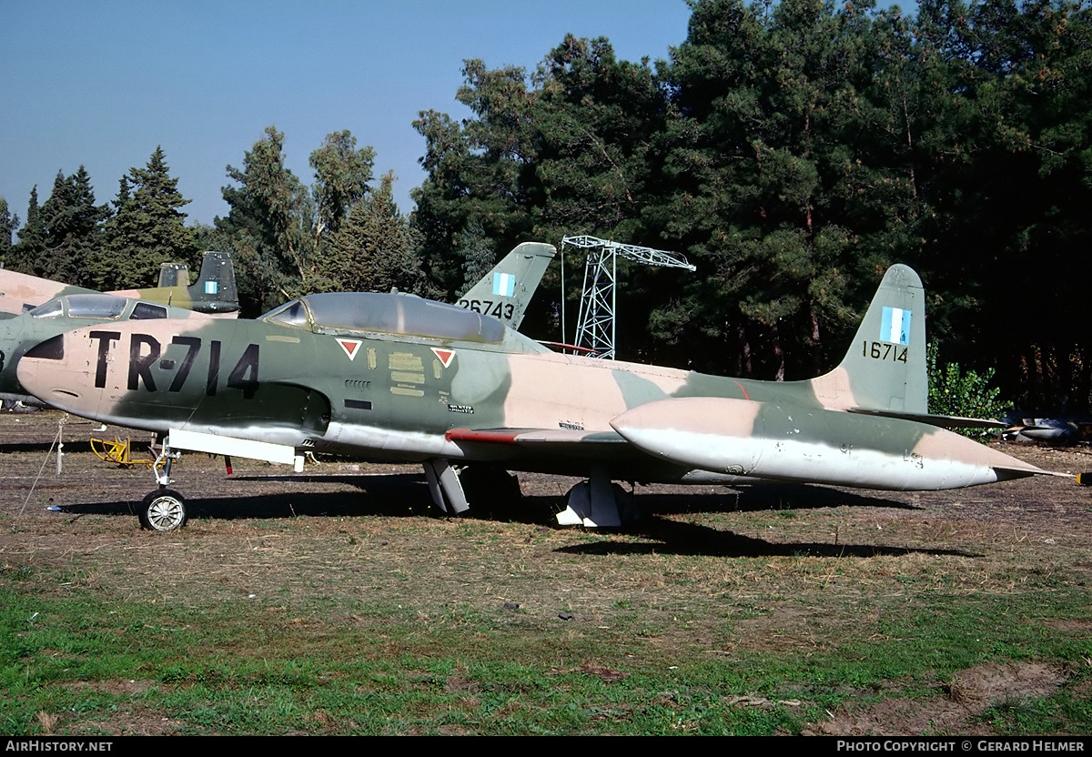 Aircraft Photo of 16714 | Lockheed T-33A | Greece - Air Force | AirHistory.net #65163