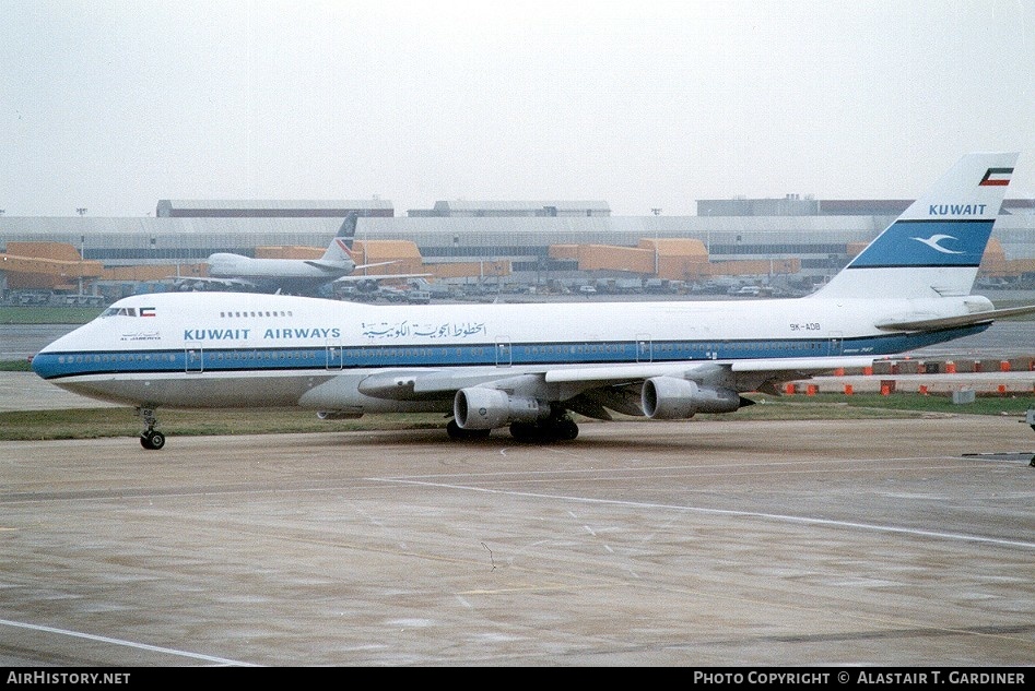 Aircraft Photo of 9K-ADB | Boeing 747-269BM | Kuwait Airways | AirHistory.net #65176