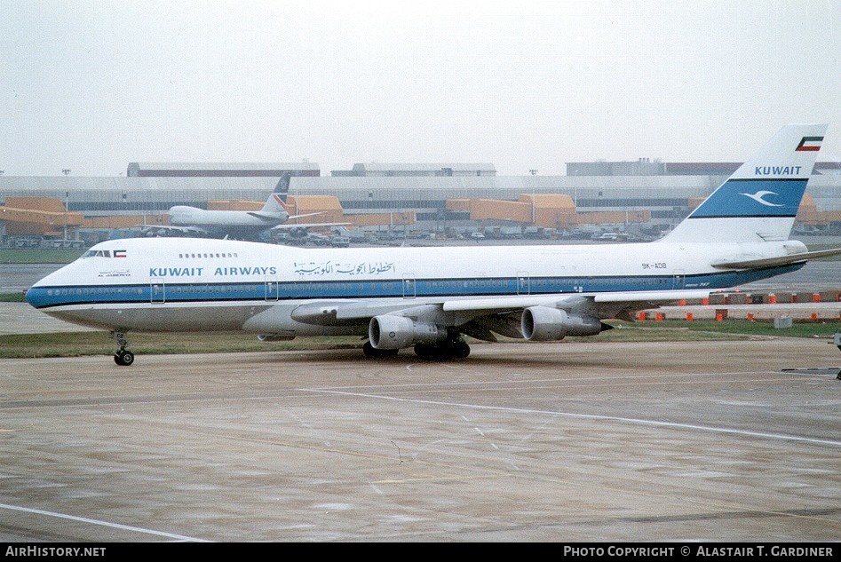 Aircraft Photo of 9K-ADB | Boeing 747-269BM | Kuwait Airways | AirHistory.net #65176