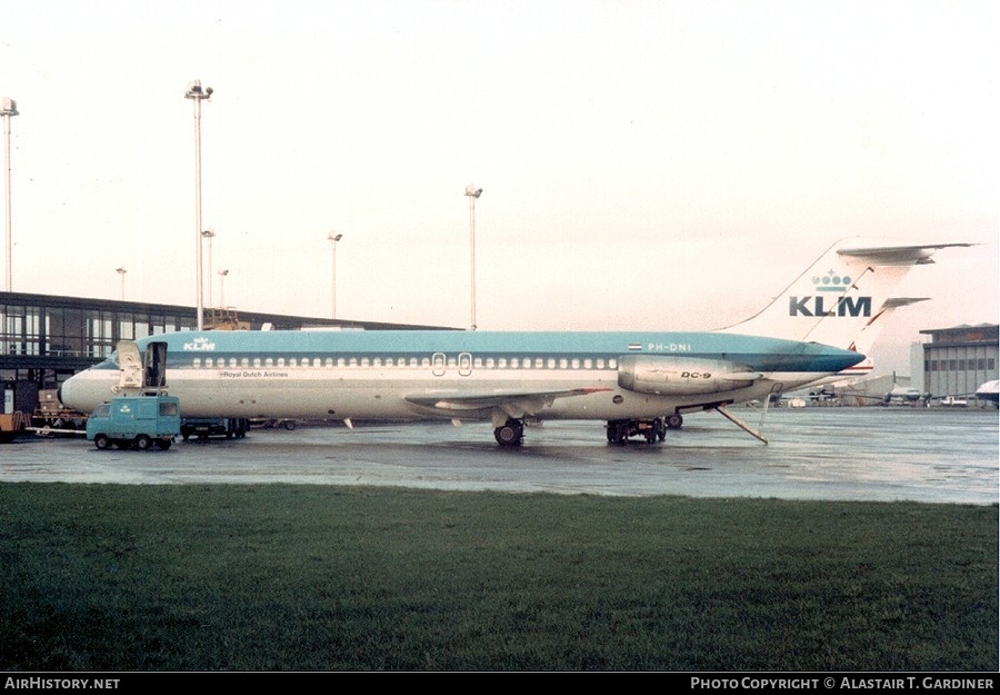 Aircraft Photo of PH-DNI | McDonnell Douglas DC-9-32 | KLM - Royal Dutch Airlines | AirHistory.net #65192