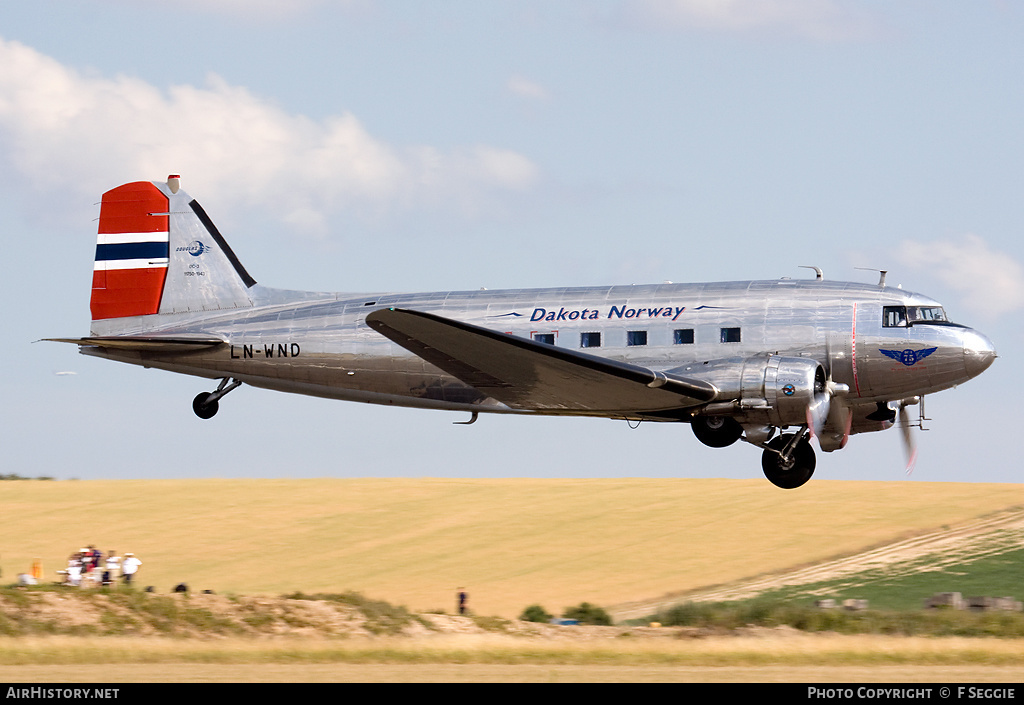 Aircraft Photo of LN-WND | Douglas C-53D Skytrooper | Dakota Norway | AirHistory.net #65199