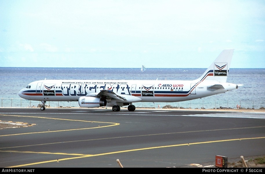 Aircraft Photo of D-ALAH | Airbus A321-231 | Aero Lloyd | AirHistory.net #65233