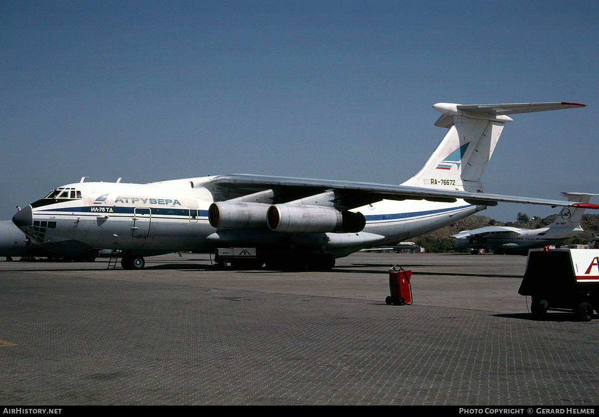 Aircraft Photo of RA-76672 | Ilyushin Il-76TD | Atruvera Aviation | AirHistory.net #65243