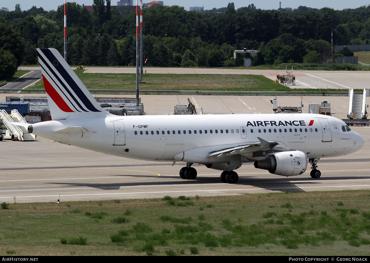 Aircraft Photo of F-GPMF | Airbus A319-113 | Air France | AirHistory.net #65247