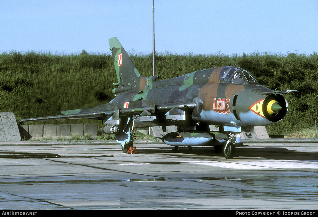 Aircraft Photo of 4603 | Sukhoi Su-22M4 | Poland - Air Force | AirHistory.net #65275