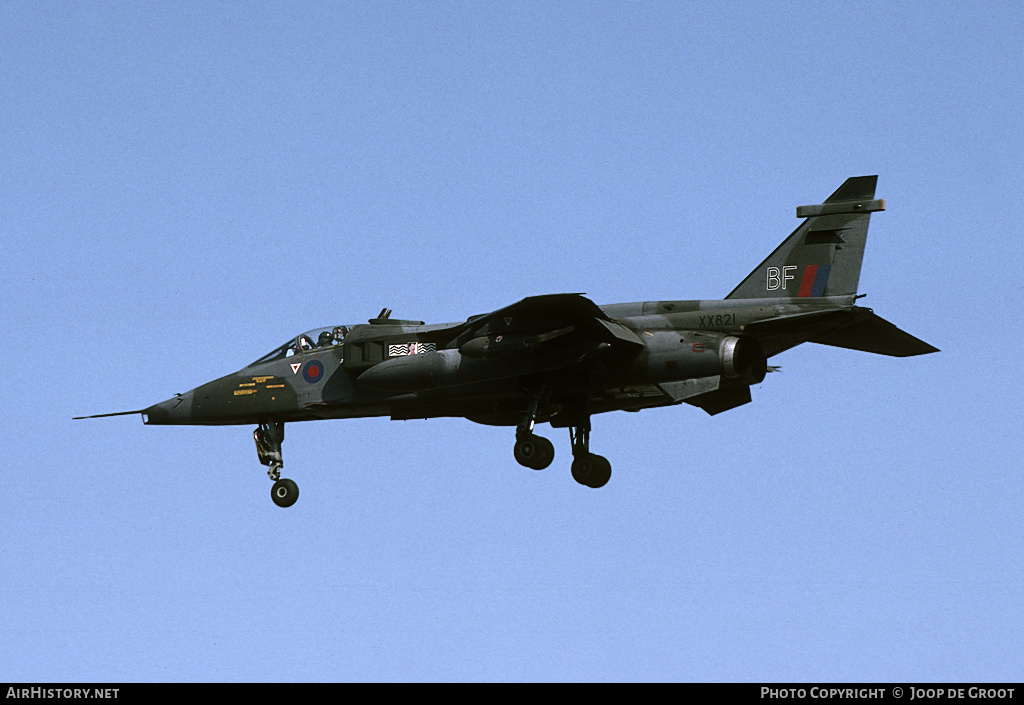 Aircraft Photo of XX821 | Sepecat Jaguar GR1 | UK - Air Force | AirHistory.net #65287
