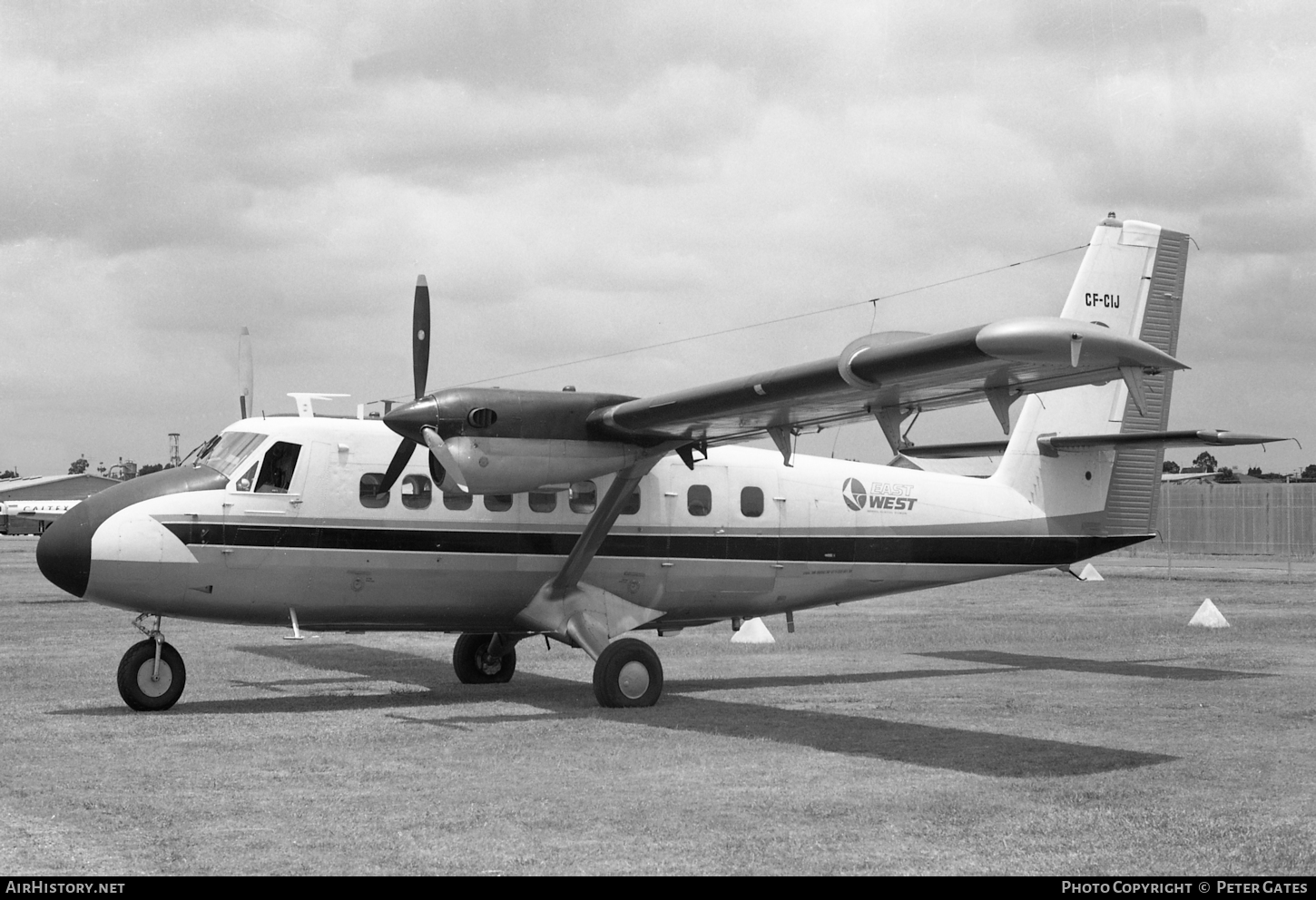 Aircraft Photo of CF-CIJ | De Havilland Canada DHC-6-100 Twin Otter | East-West Airlines | AirHistory.net #65295