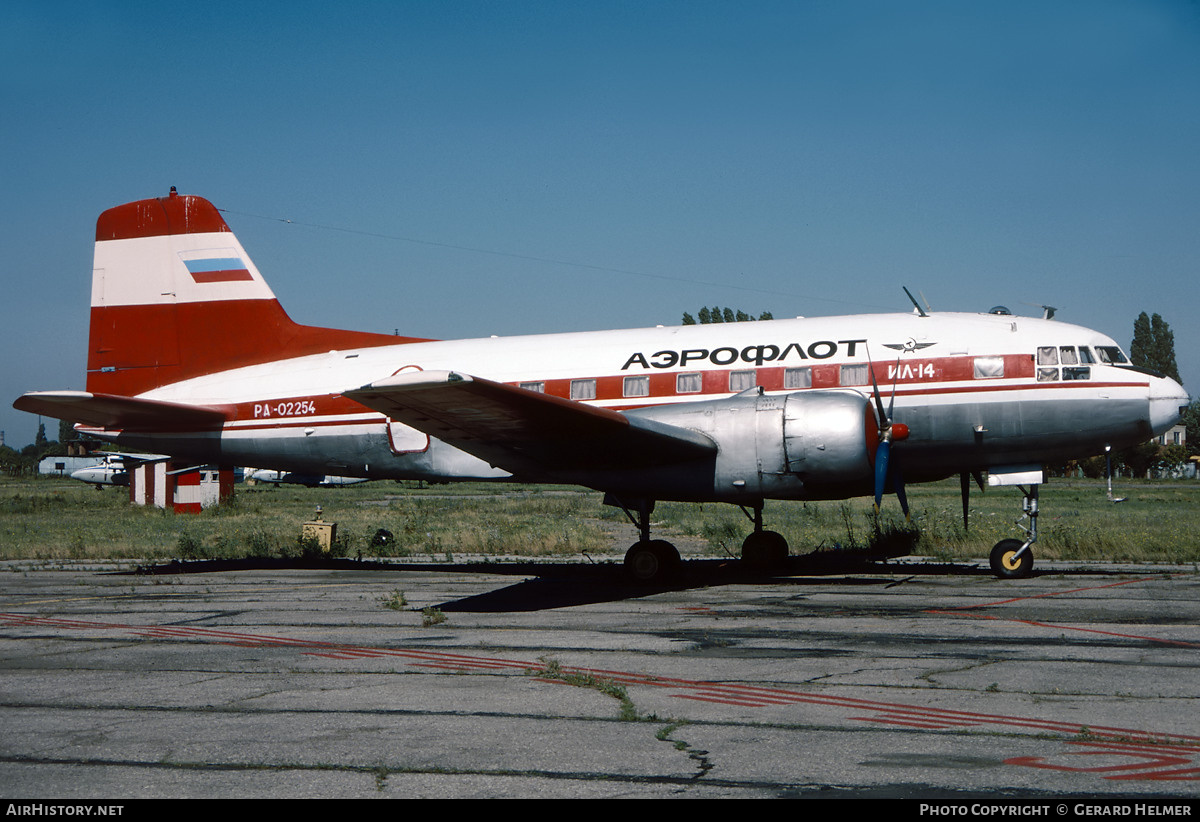 Aircraft Photo of RA-02254 | Ilyushin Il-14 | Aeroflot | AirHistory.net #65296