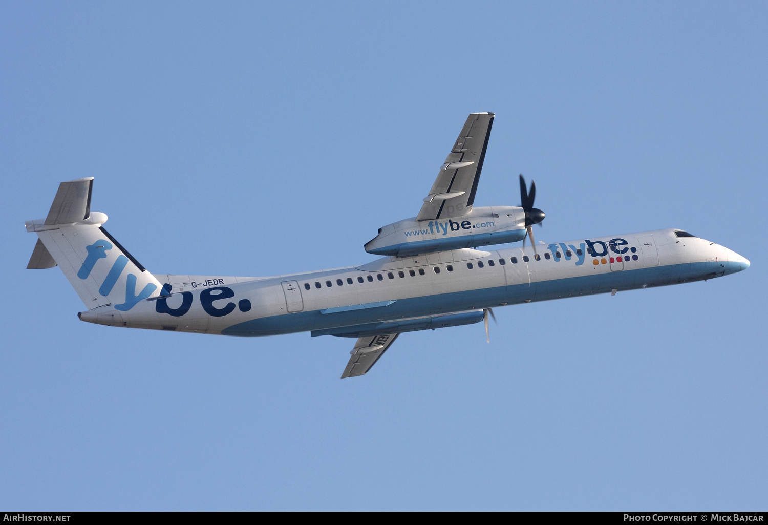 Aircraft Photo of G-JEDR | Bombardier DHC-8-402 Dash 8 | Flybe | AirHistory.net #65300