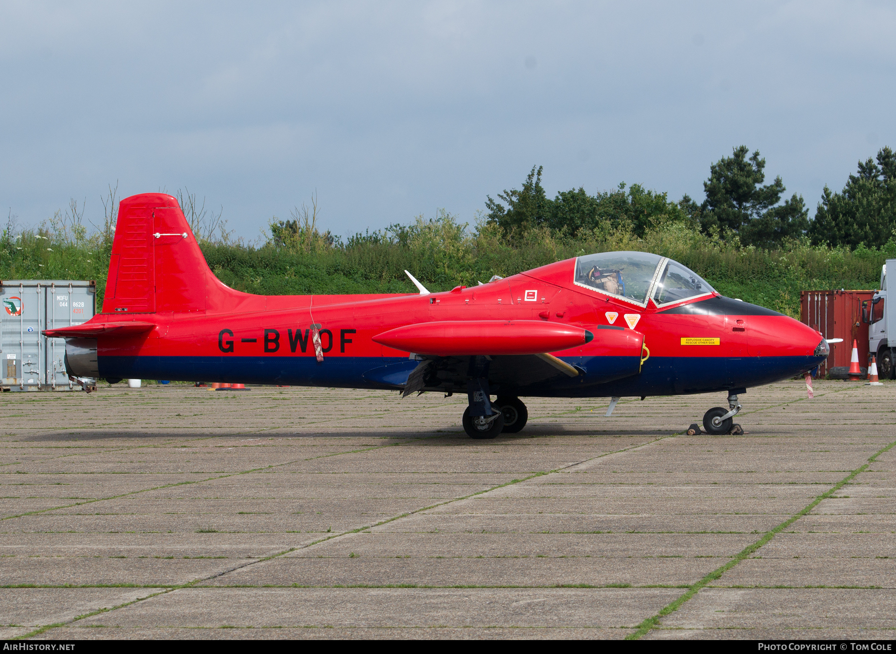 Aircraft Photo of G-BWOF | BAC 84 Jet Provost T5 | AirHistory.net #65307