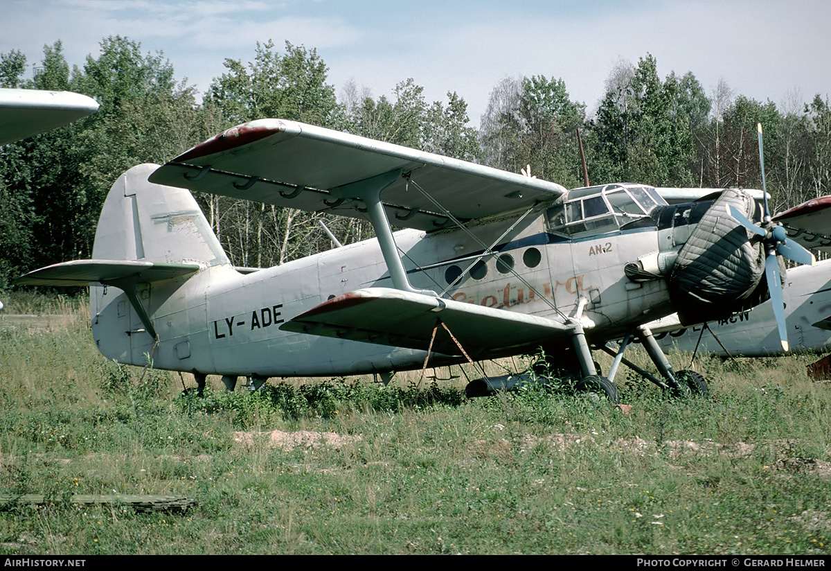 Aircraft Photo of LY-ADE | Antonov An-2R | Aviakompanija Lietuva | AirHistory.net #65313