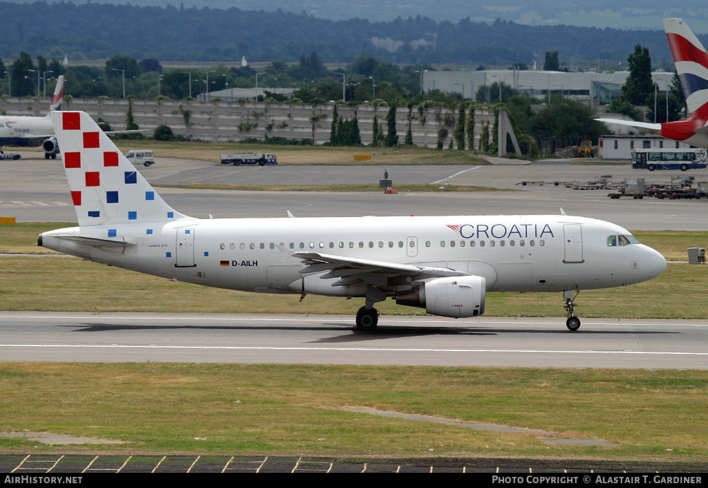 Aircraft Photo of D-AILH | Airbus A319-114 | Croatia Airlines | AirHistory.net #65318