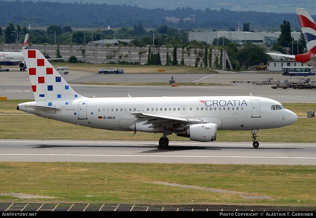 Aircraft Photo of D-AILH | Airbus A319-114 | Croatia Airlines | AirHistory.net #65318