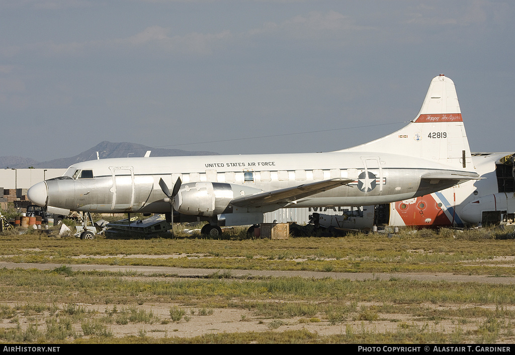 Aircraft Photo of 54-2819 / 42819 | Convair VC-131D | USA - Air Force | AirHistory.net #65324