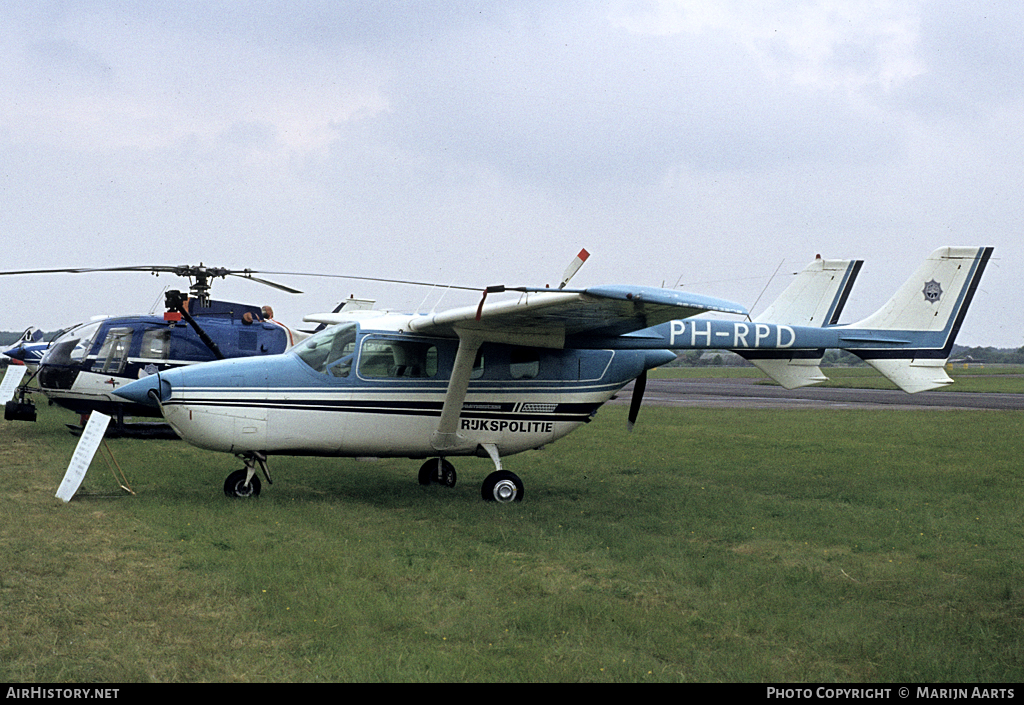 Aircraft Photo of PH-RPD | Reims F337G Skymaster | Rijkspolitie | AirHistory.net #65327