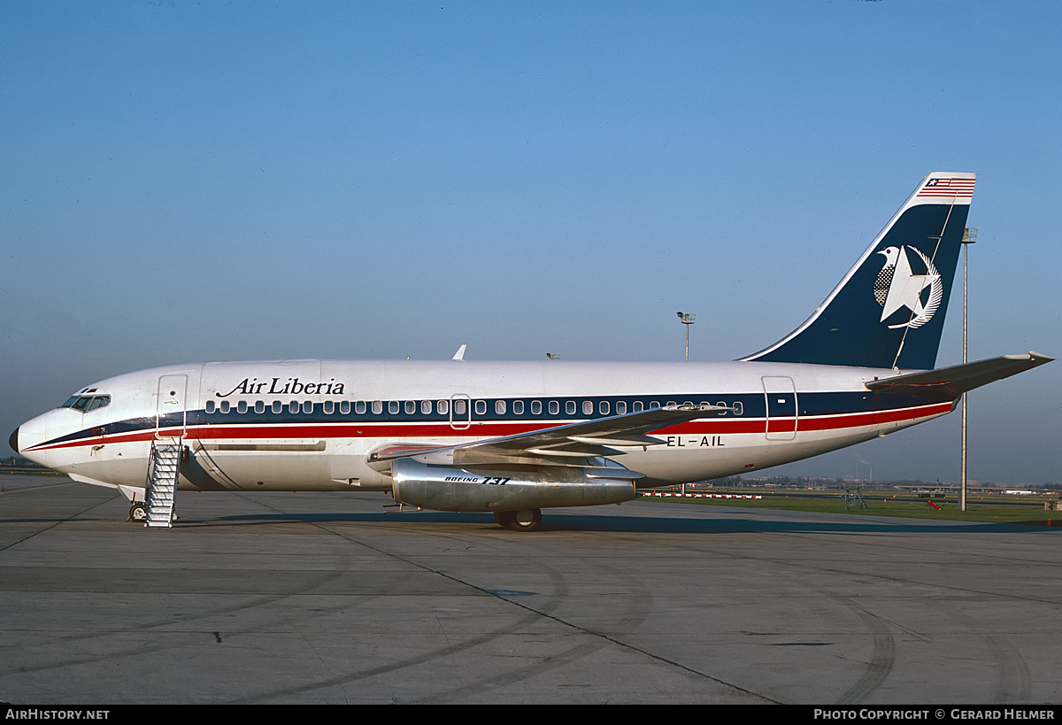 Aircraft Photo of EL-AIL | Boeing 737-2Q5C/Adv | Air Liberia | AirHistory.net #65330