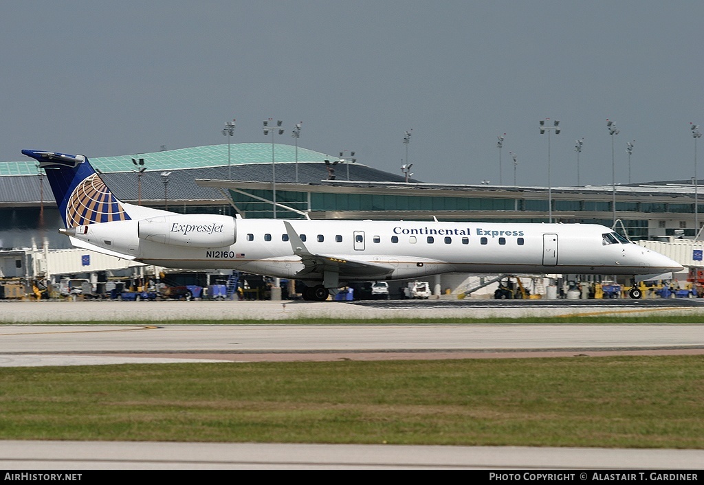 Aircraft Photo of N12160 | Embraer ERJ-145XR (EMB-145XR) | Continental Express | AirHistory.net #65332