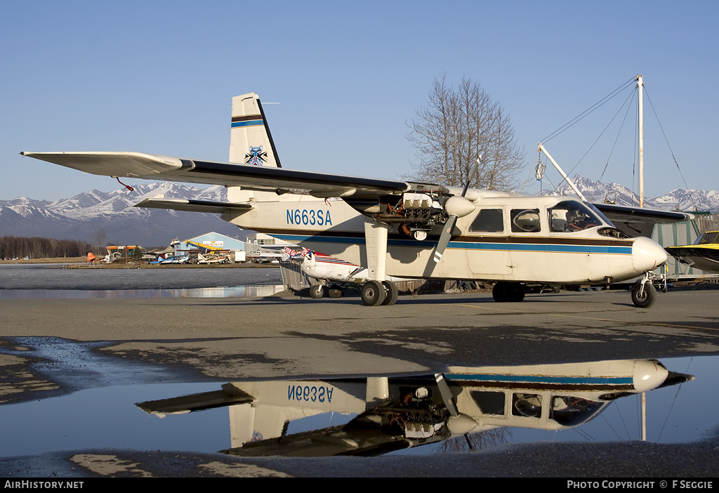 Aircraft Photo of N663SA | Britten-Norman BN-2A-21 Islander | Servant Air | AirHistory.net #65333