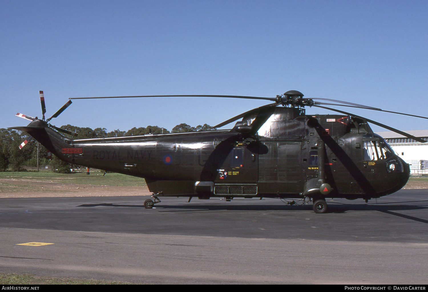 Aircraft Photo of ZF117 | Westland WS-61 Sea King HC4 | UK - Navy | AirHistory.net #65354