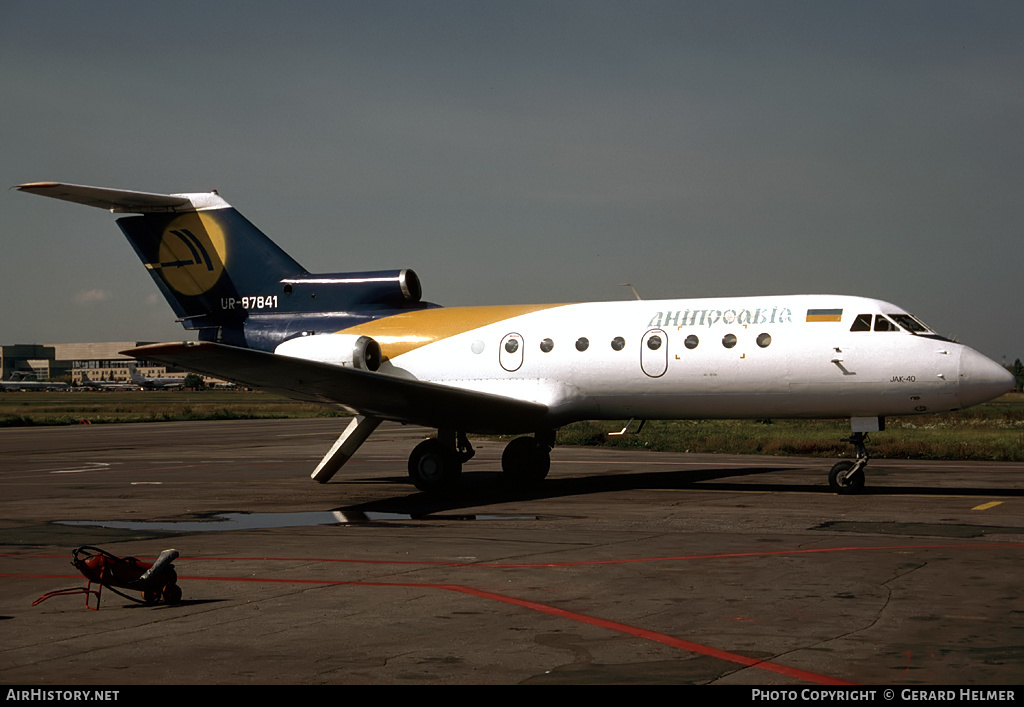 Aircraft Photo of UR-87841 | Yakovlev Yak-40 | Dniproavia | AirHistory.net #65360