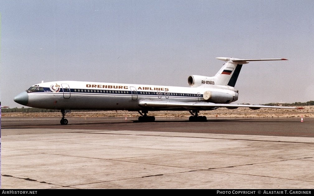 Aircraft Photo of RA-85603 | Tupolev Tu-154B-2 | Orenburg Airlines | AirHistory.net #65367