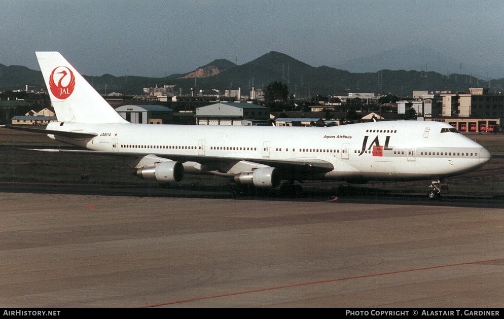 Aircraft Photo of JA8114 | Boeing 747-246B | Japan Airlines - JAL | AirHistory.net #65376