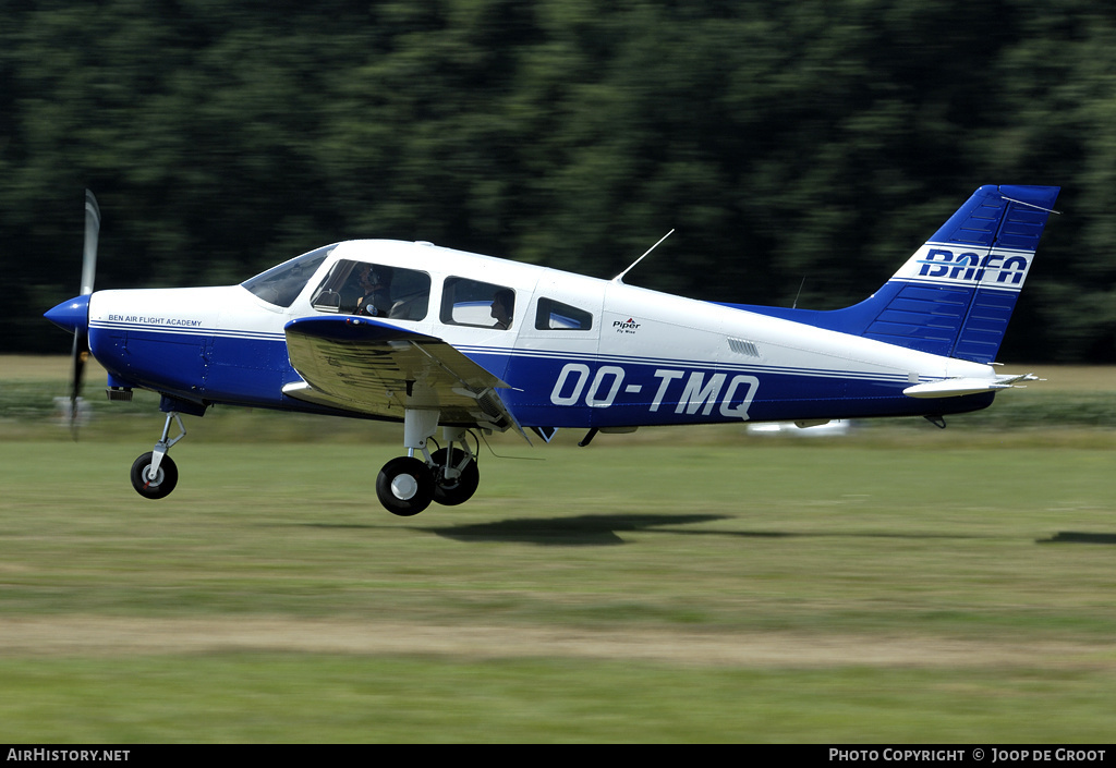 Aircraft Photo of OO-TMQ | Piper PA-28-161 Warrior III | BAFA - Ben Air Flight Academy | AirHistory.net #65390