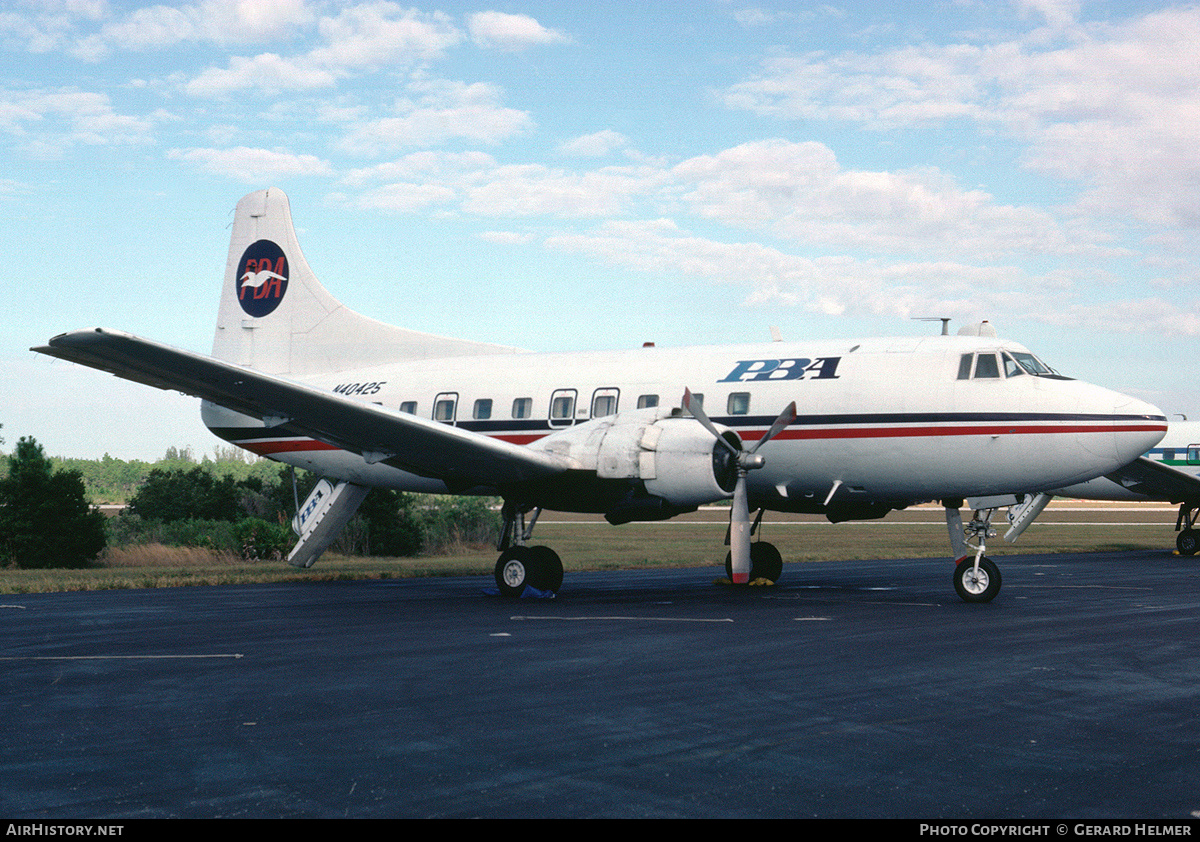 Aircraft Photo of N40425 | Martin 404 | PBA - Provincetown-Boston Airline | AirHistory.net #65397