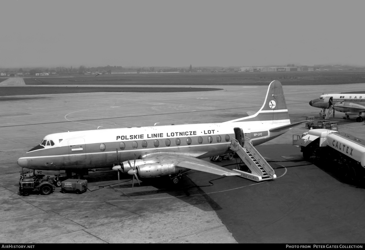 Aircraft Photo of SP-LVC | Vickers 804 Viscount | LOT Polish Airlines - Polskie Linie Lotnicze | AirHistory.net #65398