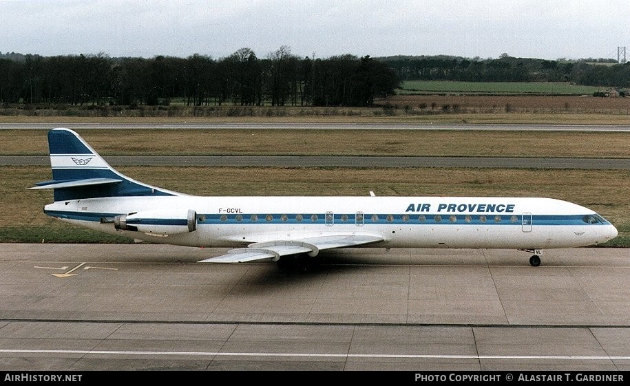 Aircraft Photo of F-GCVL | Aerospatiale SE-210 Caravelle 12 | Air Provence | AirHistory.net #65399