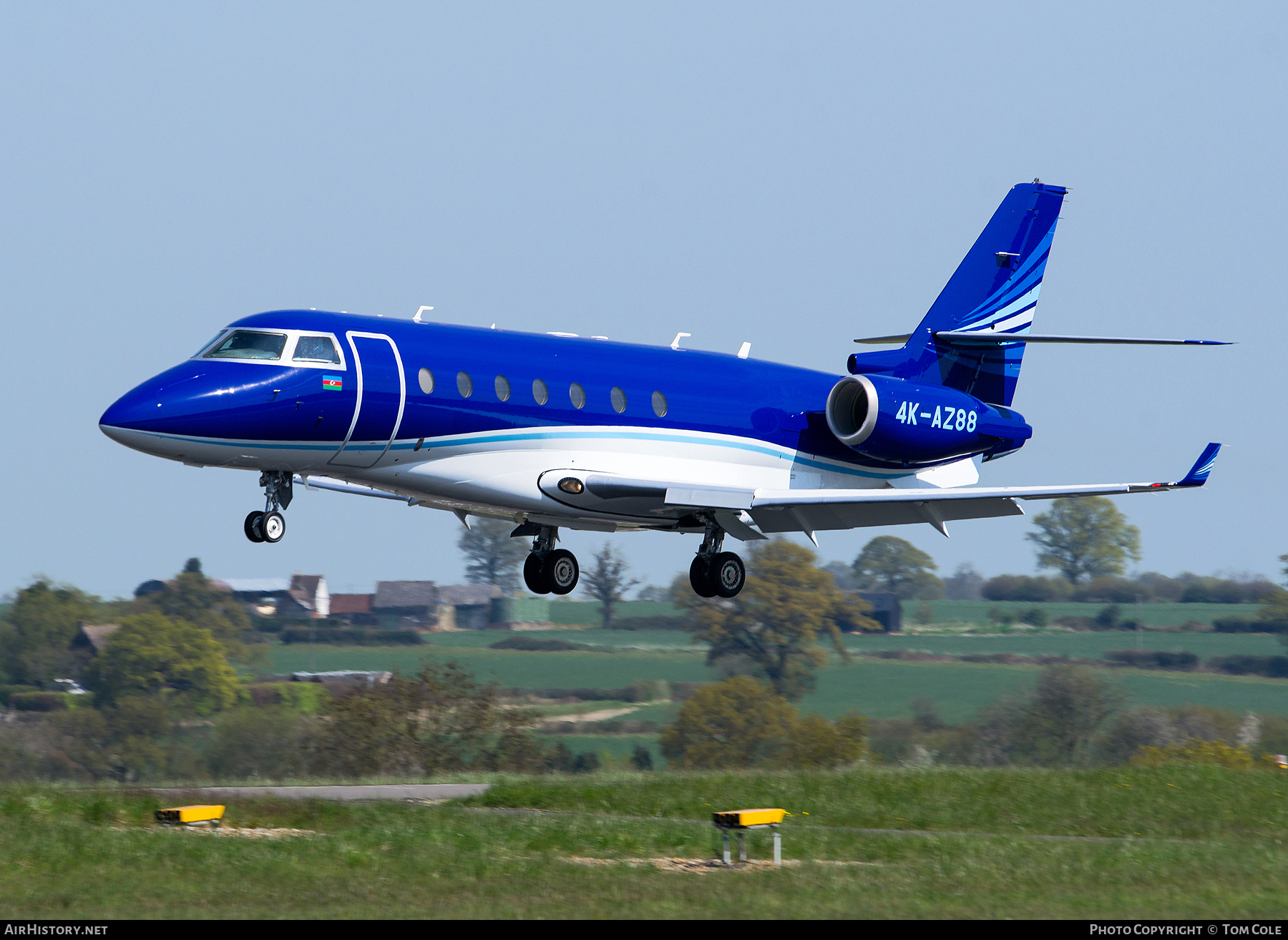 Aircraft Photo of 4K-AZ88 | Israel Aircraft Industries Gulfstream G200 | AirHistory.net #65413