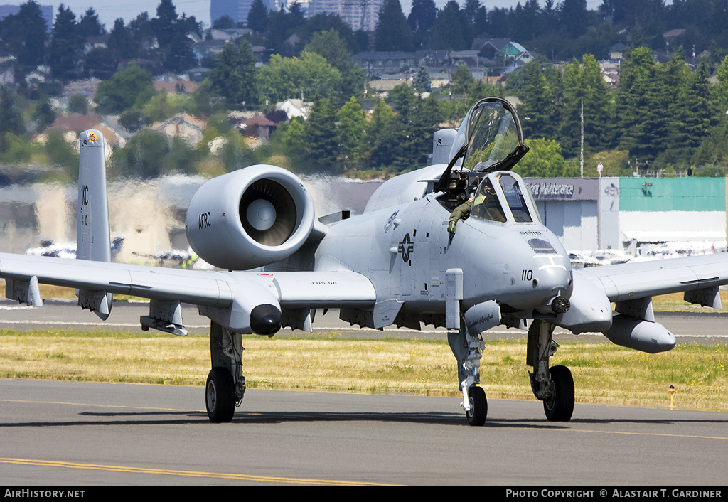 Aircraft Photo of 79-0110 / AF79-110 | Fairchild A-10C Thunderbolt II | USA - Air Force | AirHistory.net #65414