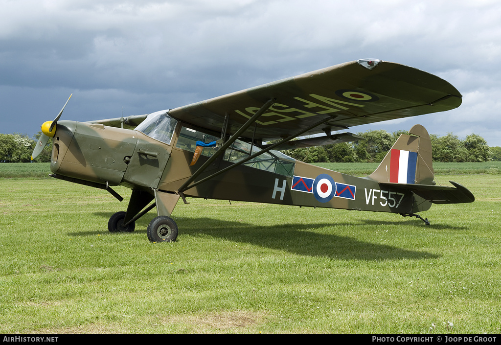 Aircraft Photo of G-ARHM / VF557 | Auster K Auster AOP6 | UK - Army | AirHistory.net #65425