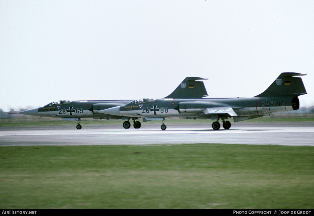 Aircraft Photo of 2688 | Lockheed F-104G Starfighter | Germany - Navy | AirHistory.net #65468