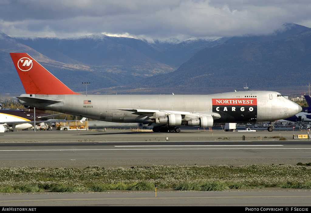 Aircraft Photo of N630US | Boeing 747-2J9F | Northwest Airlines Cargo | AirHistory.net #65471