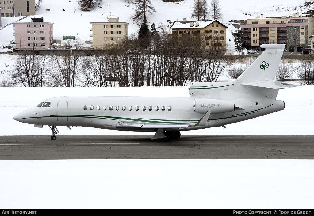 Aircraft Photo of M-CELT | Dassault Falcon 7X | AirHistory.net #65475