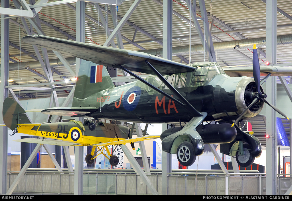 Aircraft Photo of V9673 | Westland Lysander Mk3A | UK - Air Force | AirHistory.net #65478