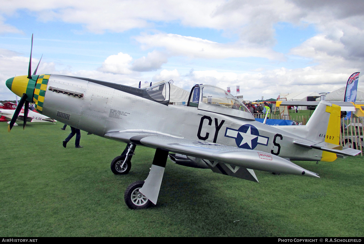 Aircraft Photo of G-DHYS / 414907 | Titan T-51 Mustang | USA - Air Force | AirHistory.net #65481