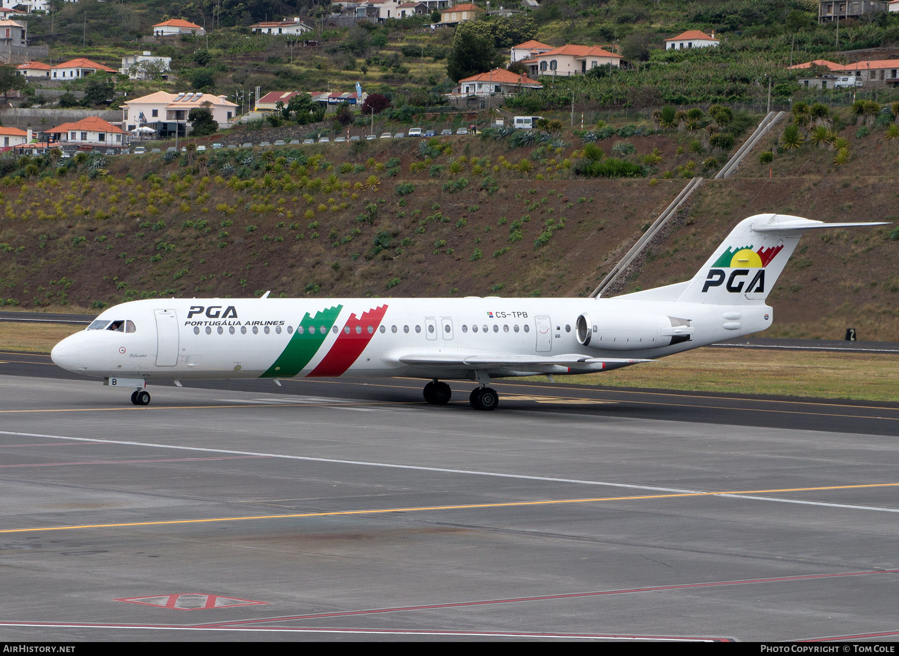 Aircraft Photo of CS-TPB | Fokker 100 (F28-0100) | Portugália Airlines - PGA | AirHistory.net #65482