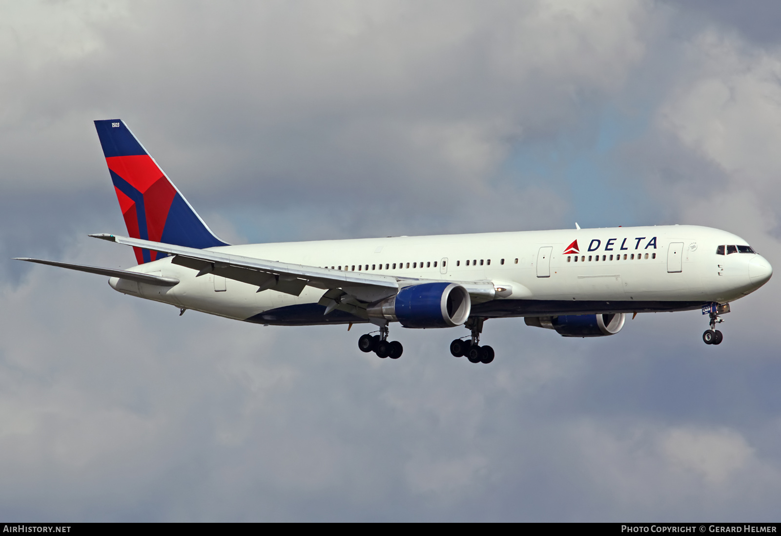 Aircraft Photo of N153DL | Boeing 767-3P6/ER | Delta Air Lines | AirHistory.net #65484