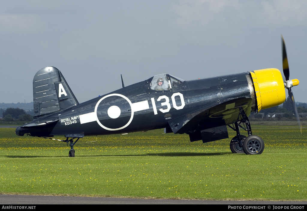 Aircraft Photo of G-FGID / KD345 | Goodyear FG-1D Corsair | UK - Navy | AirHistory.net #65487