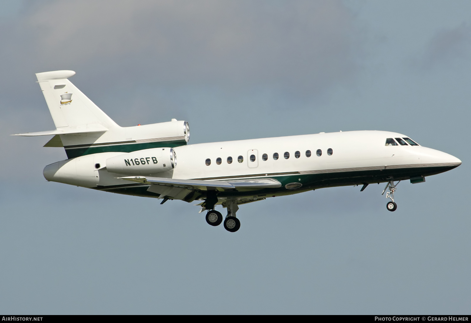 Aircraft Photo of N166FB | Dassault Falcon 900EX | AirHistory.net #65490