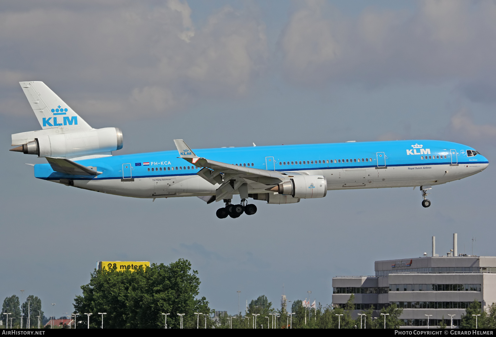 Aircraft Photo of PH-KCA | McDonnell Douglas MD-11 | KLM - Royal Dutch Airlines | AirHistory.net #65492