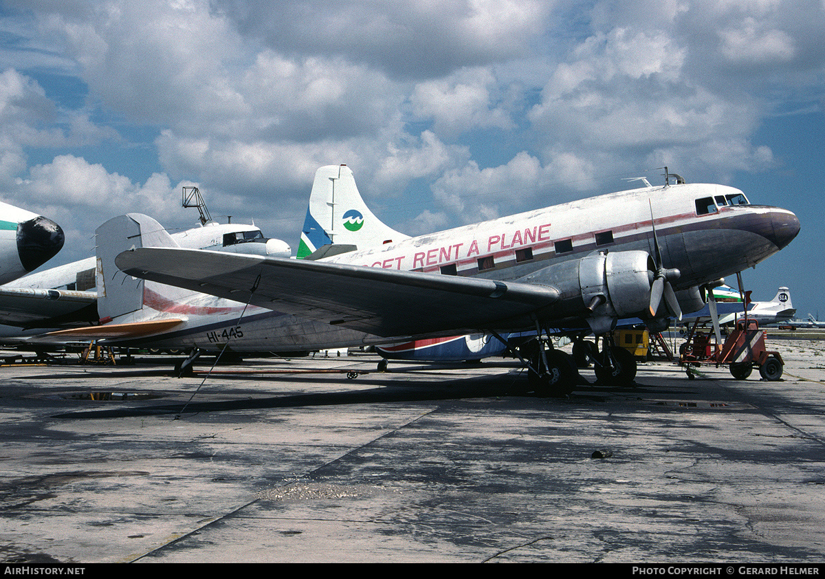 Aircraft Photo of N90079 / HI-445 | Douglas C-53 Skytrooper | Budget Rent a Plane | AirHistory.net #65496