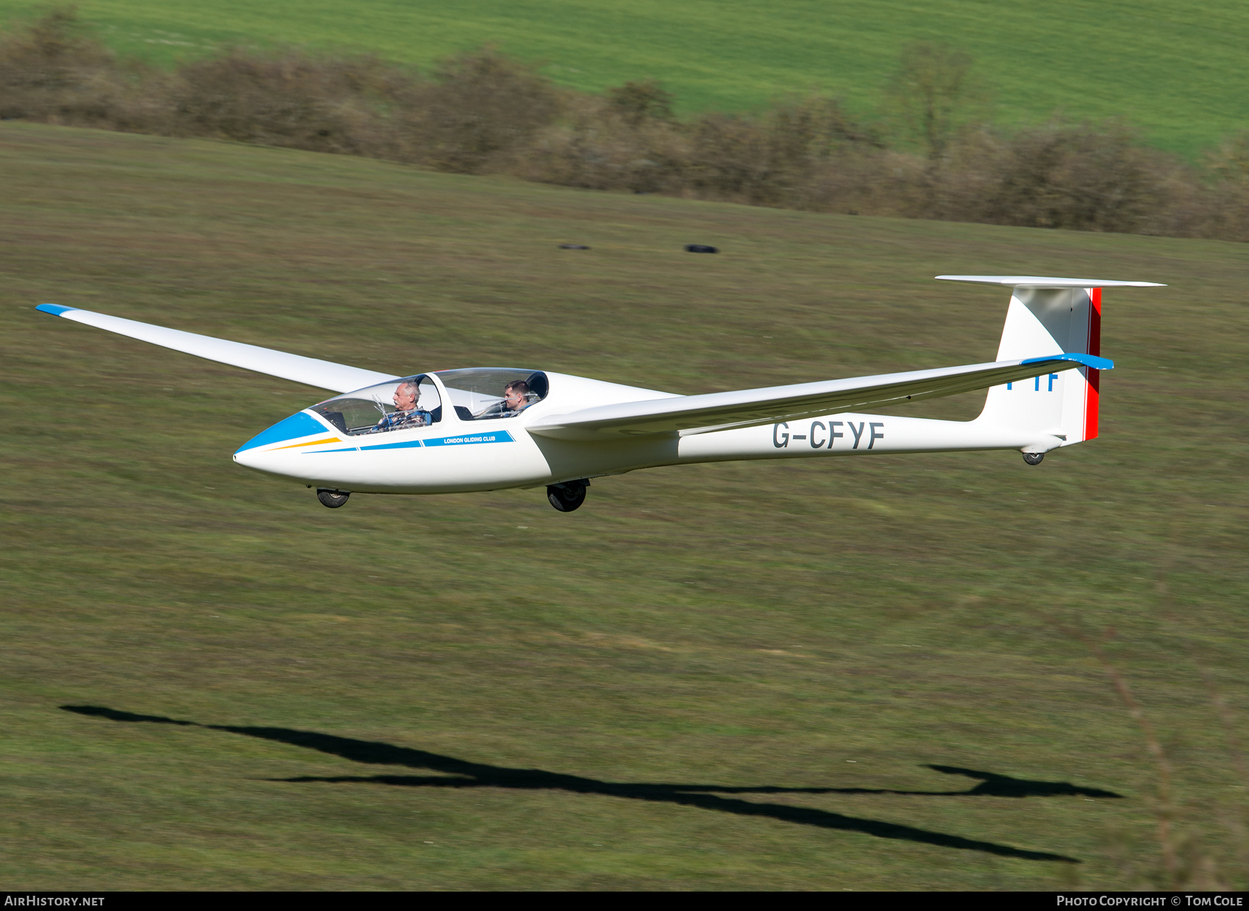 Aircraft Photo of G-CFYF | Schleicher ASK-21... | AirHistory.net #65497