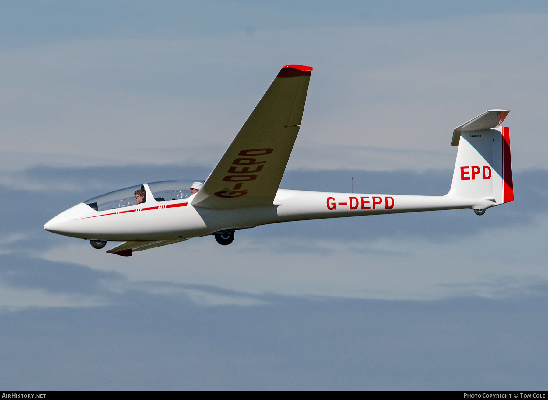 Aircraft Photo of G-DEPD | Schleicher ASK-21 | AirHistory.net #65503