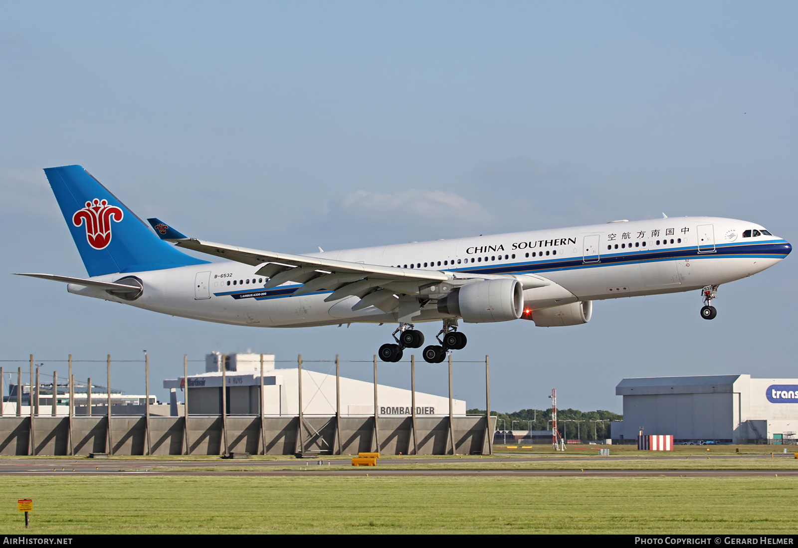 Aircraft Photo of B-6532 | Airbus A330-223 | China Southern Airlines | AirHistory.net #65505