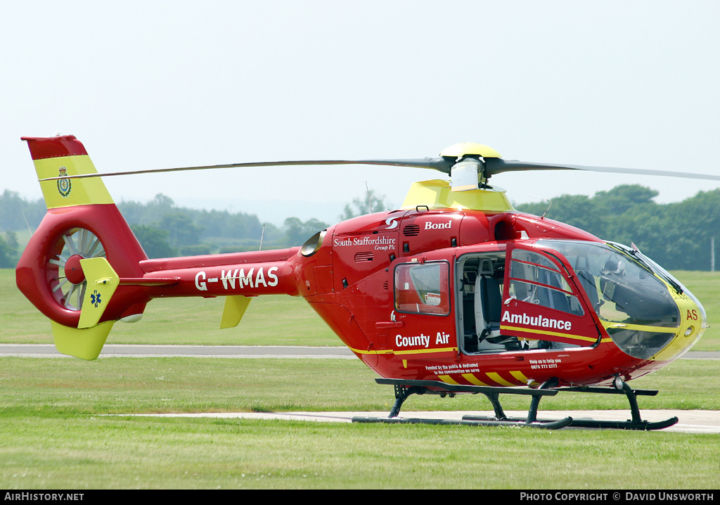 Aircraft Photo of G-WMAS | Eurocopter EC-135T-2 | County Air Ambulance | AirHistory.net #65513