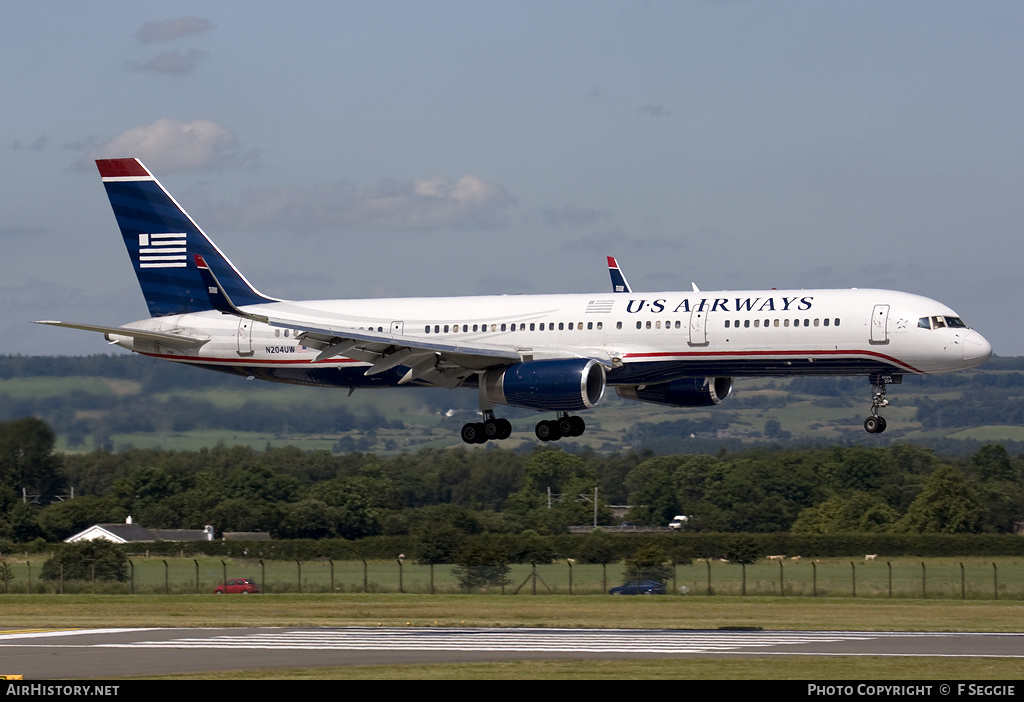 Aircraft Photo of N204UW | Boeing 757-23N | US Airways | AirHistory.net #65519
